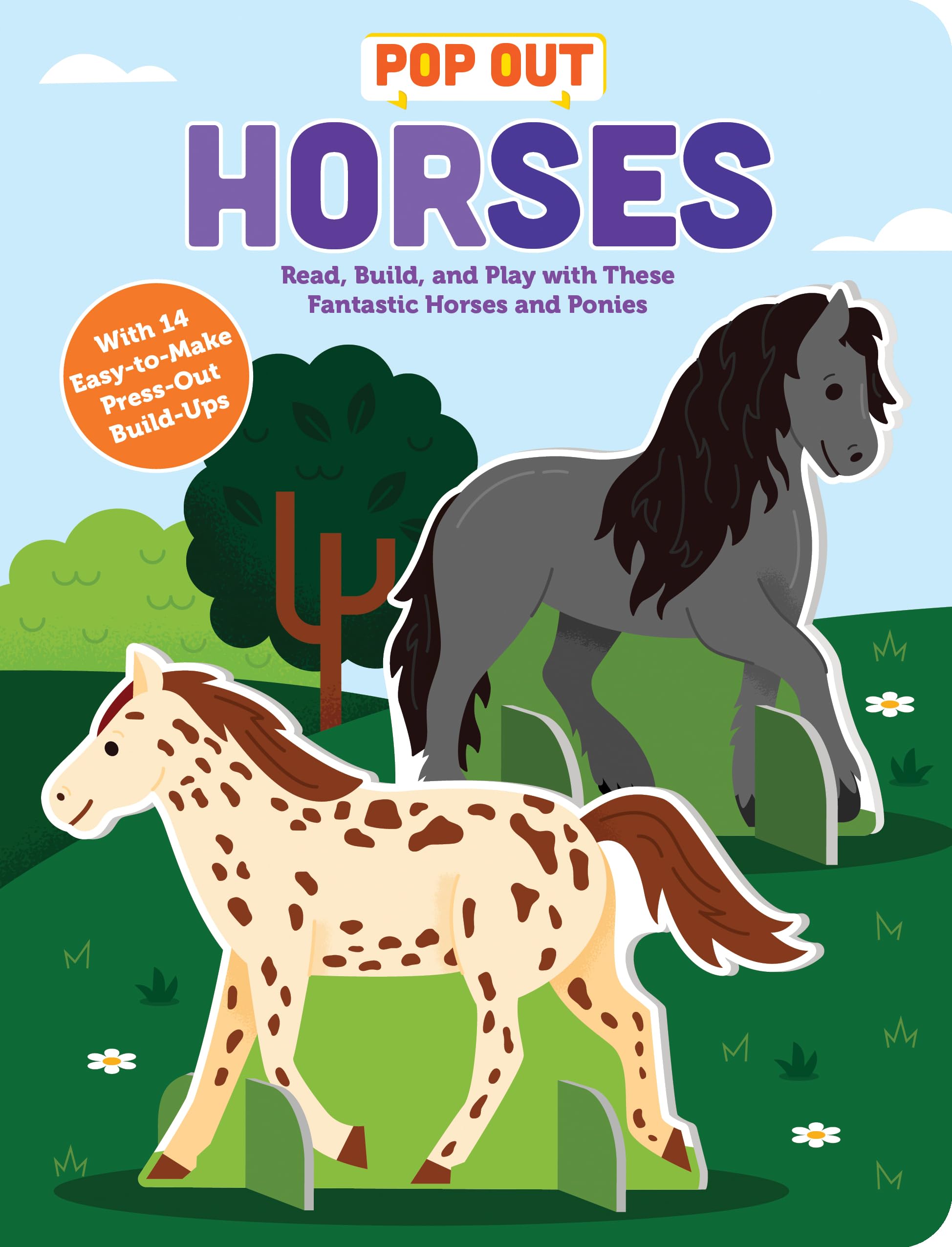 Pop Out Horses: Read, Build, and Play with These Fantastic Horses and Ponies (Pop Out Books) Tiptoi & Games