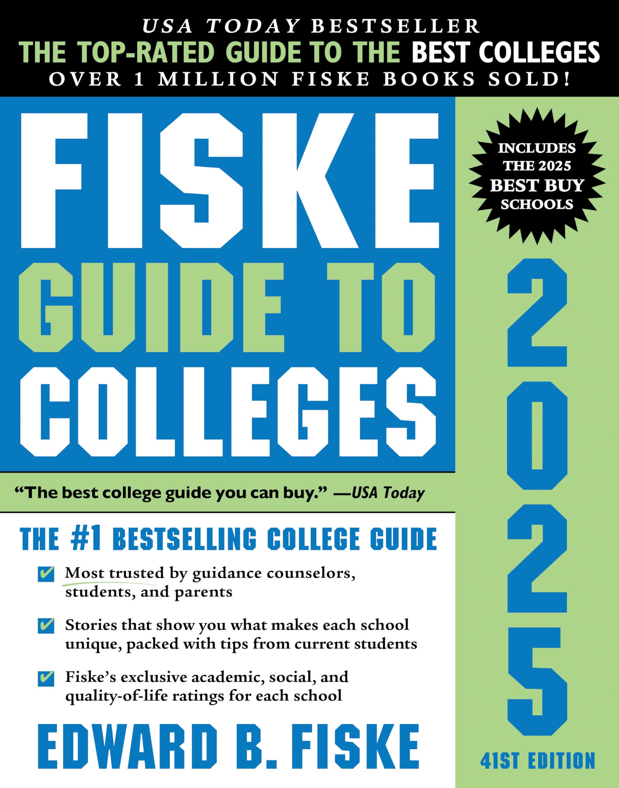 Fiske Guide to Colleges 2025 Study Guides