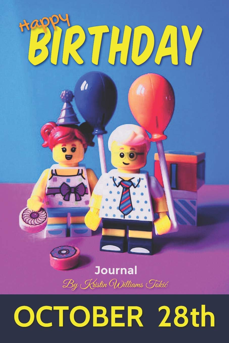 Happy Birthday Journal October 28th: Kids Edition- 135 page beginners journal for ages 5-13! Tiptoi & Games