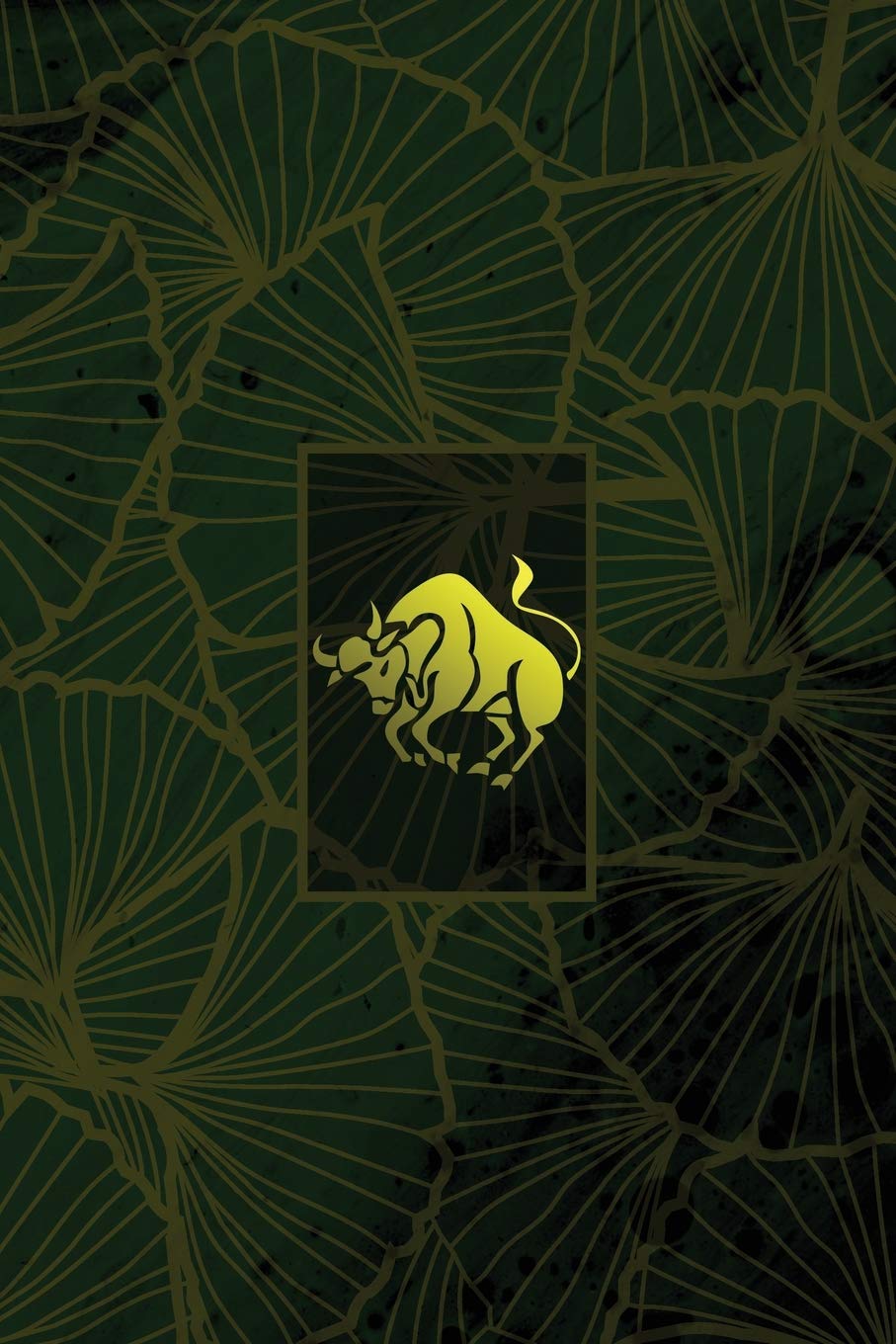 Monogram Taurus Notebook: Blank Journal Diary Memoir Log Logue (Luxury Two 150 Lined, Band 79) Religion & Esotericism