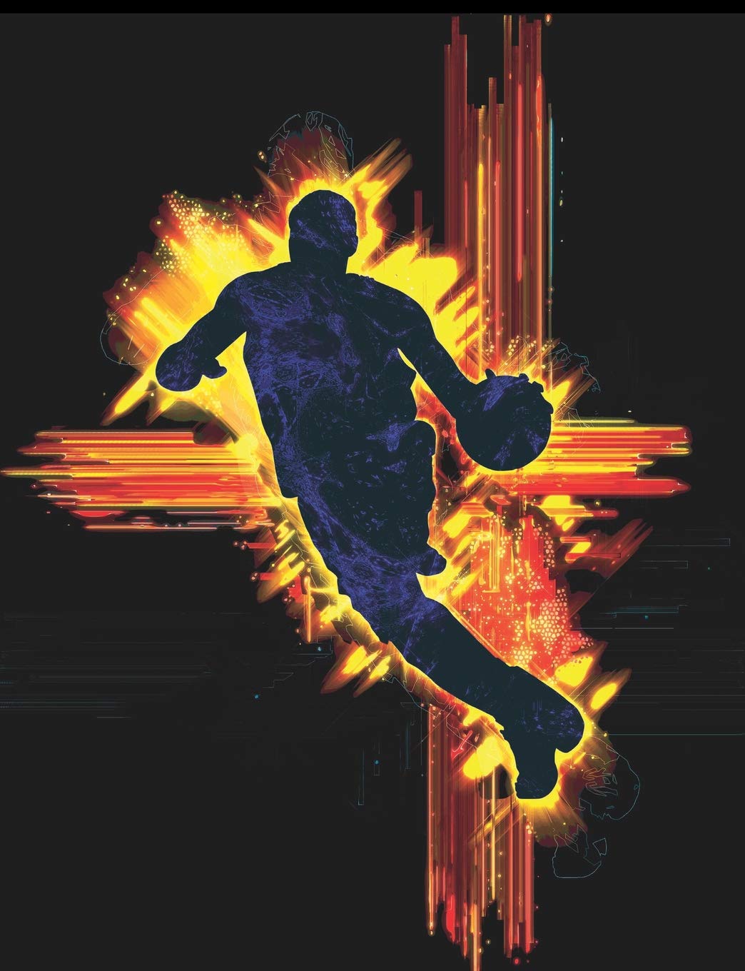 Journal: Cool Basketball Player's Notebook Leisure & Fun