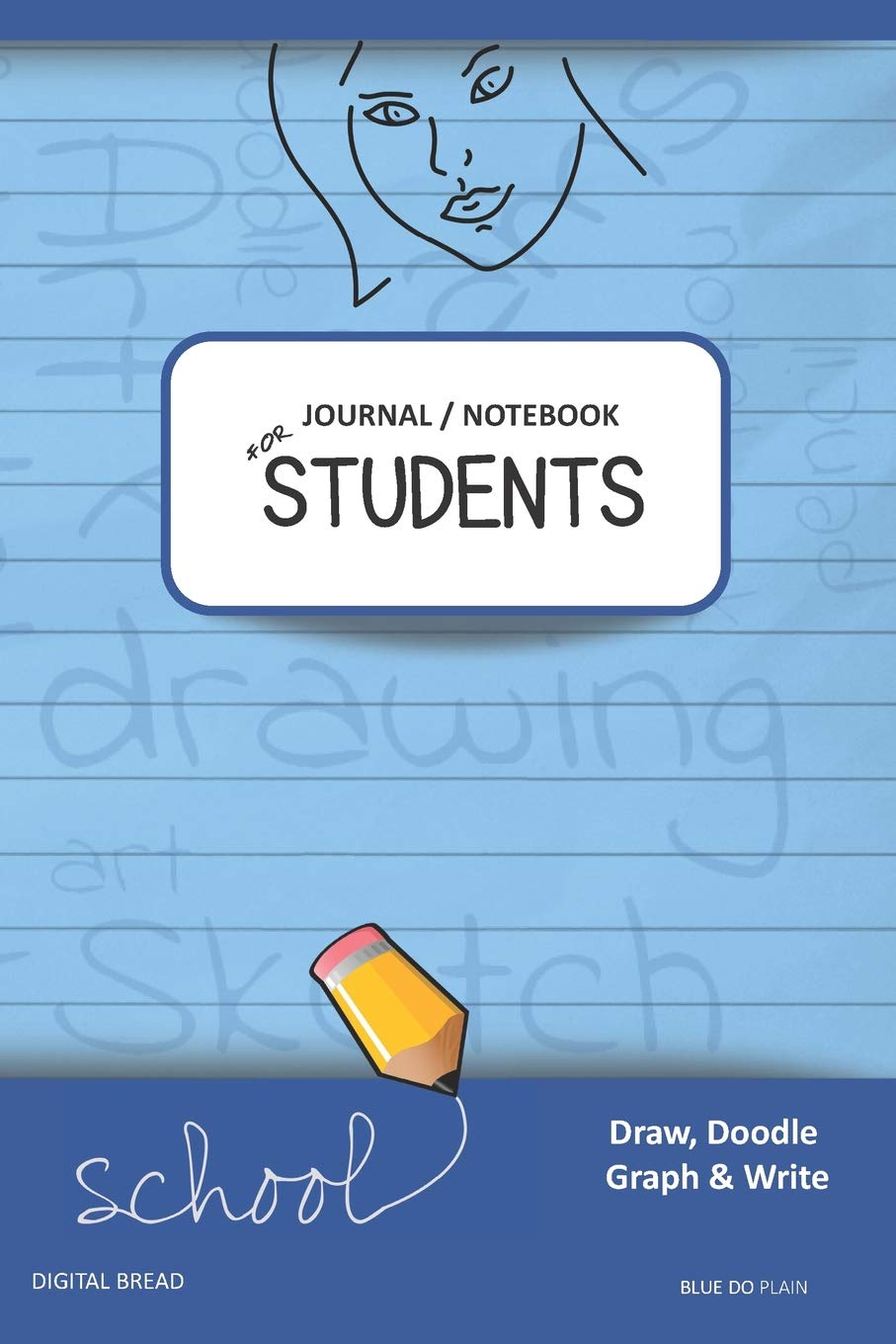 JOURNAL NOTEBOOK FOR STUDENTS Draw, Doodle, Graph & Write: Focus Composition Notebook for Students & Homeschoolers, School Supplies for Journaling and Writing Notes BLUE DOPLAIN Tiptoi & Games