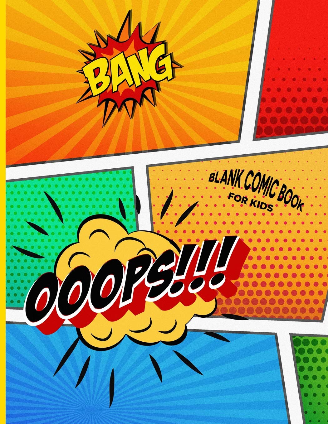 Blank Comic Book For Kids: Create Your Own Comic Book Strip With a Variety of Templates Non-fiction