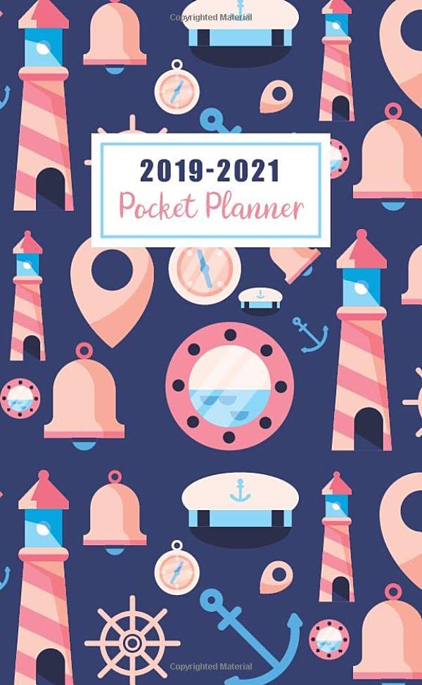 2019-2021 Pocket Planner: Three Year Planning 36 Month Calendar Personal Writing Journal (Monthly Planner, Band 7) Business, Finance & Career