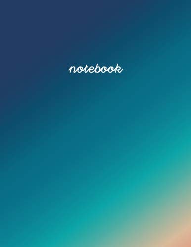 Plain Notebook: Unlined/Unruled Notebook, Non Lined, 100 Blank Pages, Lineless Notebook / Journal for Adults, Men, Women, Students, Visual Note Taking, Large (8.5 x 11 inches) book