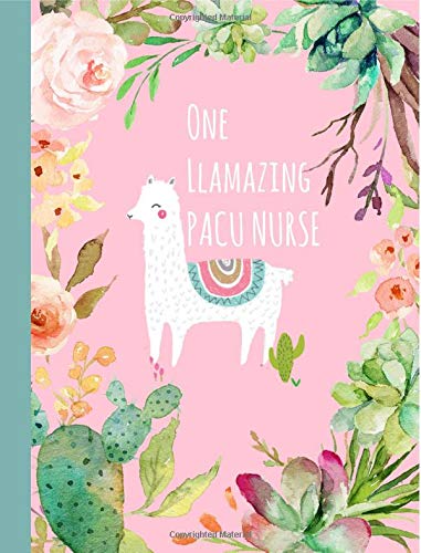 One Llamazing PACU Nurse: Pacu Nurse Gifts, Journal, Notebook, Lined paper, Perianesthesia Nursing Care, 6x9 Medicine
