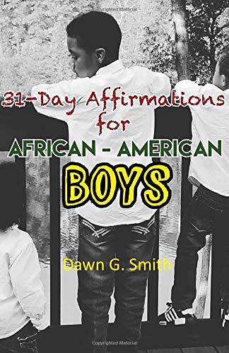31-Day Affirmations for African American Boys Children's books