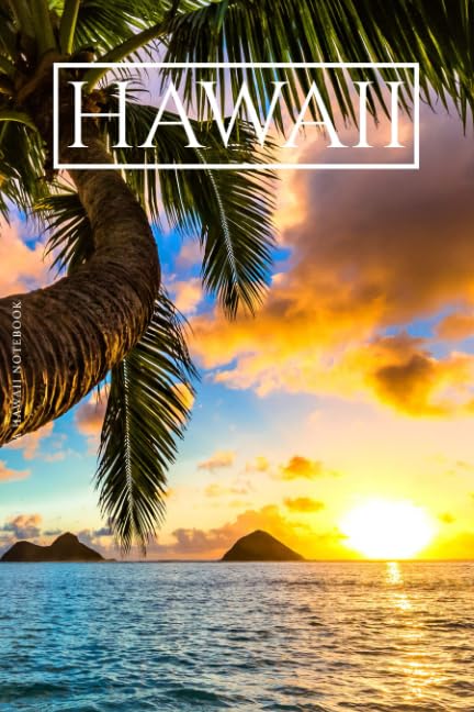 Hawaii Notebook: Premium Hawaii Journal – With 10 Free, Beautiful Pencil Sketches of Hawaii Throughout Book – 6X9 Inch Hawaii Diary (100 Lined Pages) book