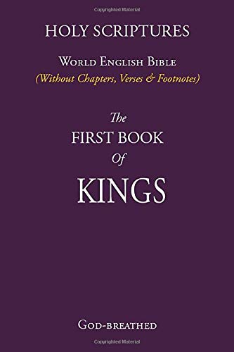 1 KINGS (pocket sized): World English Bible (Without Chapters, Verses & Footnotes) Religion & Esotericism