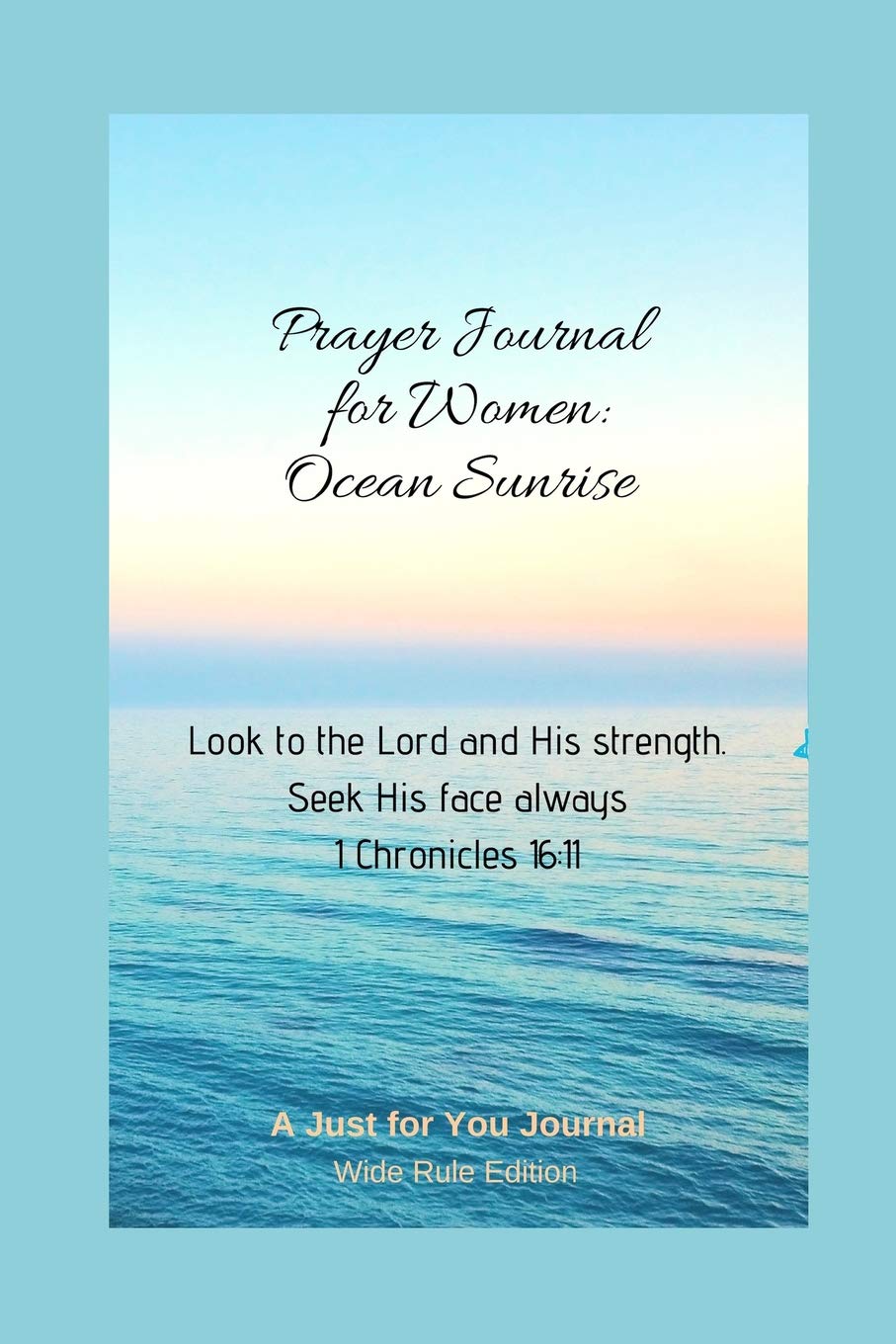 Prayer Journal for Women: Ocean Sunrise Books