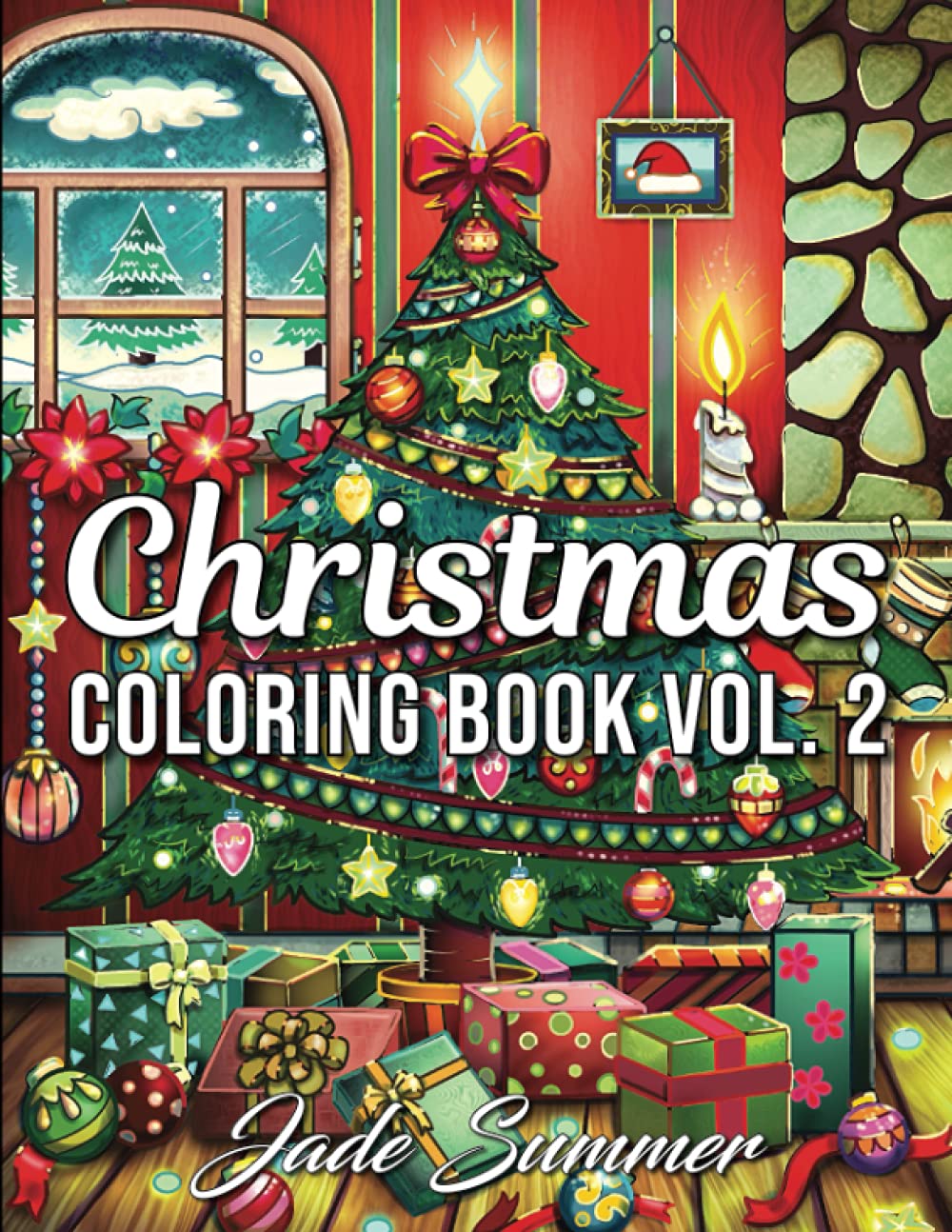 Christmas Coloring Book: An Adult Coloring Book with Fun, Easy, and Relaxing Designs (Volume 2) Film, Art & Culture