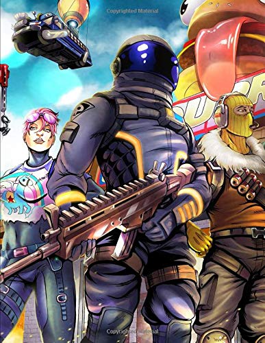 Fortnite - Dark Voyager Team In Greasy Grove: Sermon Notes Journal for Church Note-Taking Religion & Esotericism