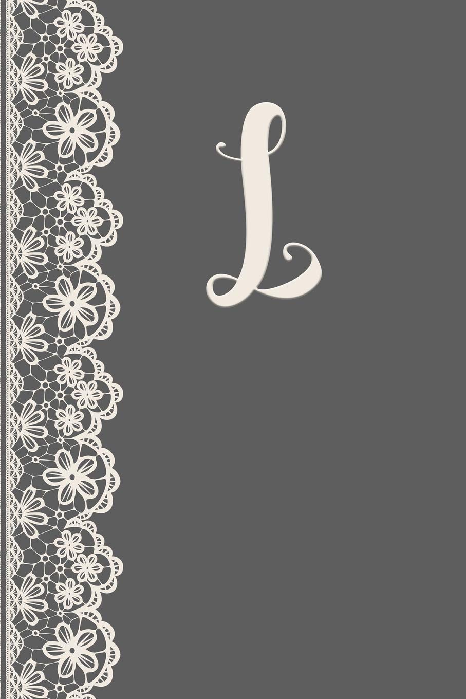 L: Monogrammed Journal Vintage Lace With Monogram Personalized Letter 'L' (The Vintage Lace Monogram Series, Band 12) Film, Art & Culture