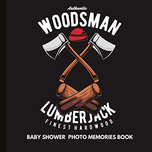 Baby Shower Photo Memories Book: LumberJack Baby Shower Photo Album Book And Keepsake book