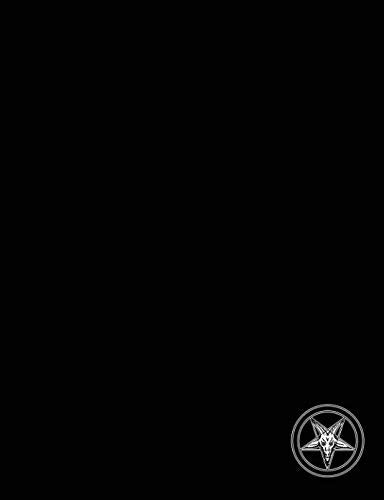 Baphomet Notebook: Blank Lined Paper for Magick or Daily Writing, Small Pentagram Religion & Esotericism