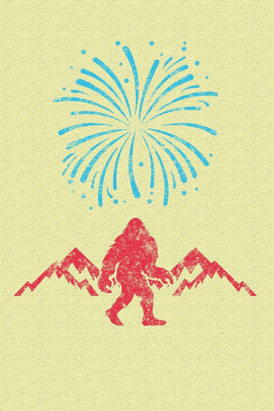 Bigfoot Fourth of July: Wonderful and versatile journal with a Bigfoot and Fourth of July theme. Fairy Tales & Legends