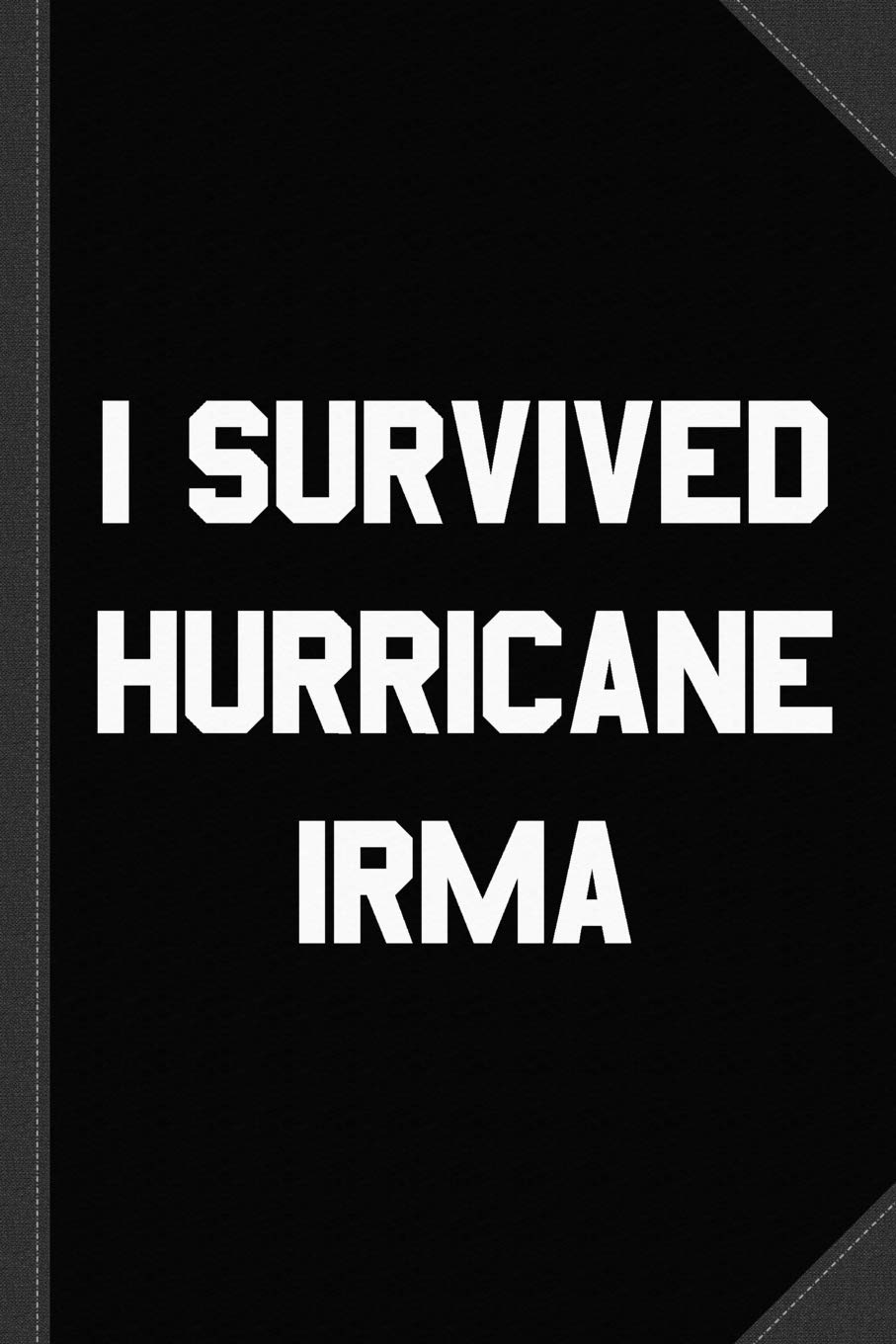 I Survived Hurricane Irma Journal Notebook: Blank Lined Ruled For Writing 6x9 120 Pages Essays & Short Stories