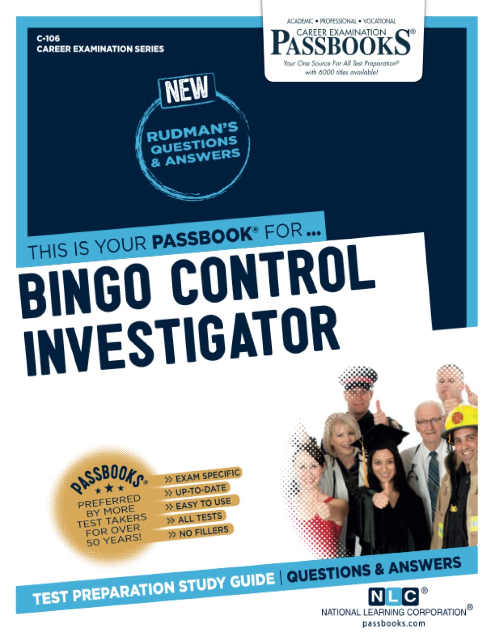 Bingo Control Investigator (C-106) Study Guides