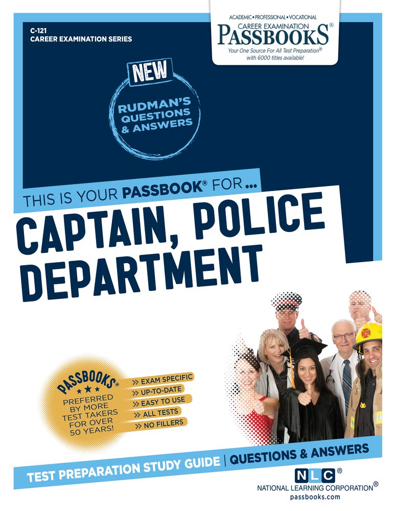 Captain, Police Department (Career Examination, 121, Band 121) Social Sciences