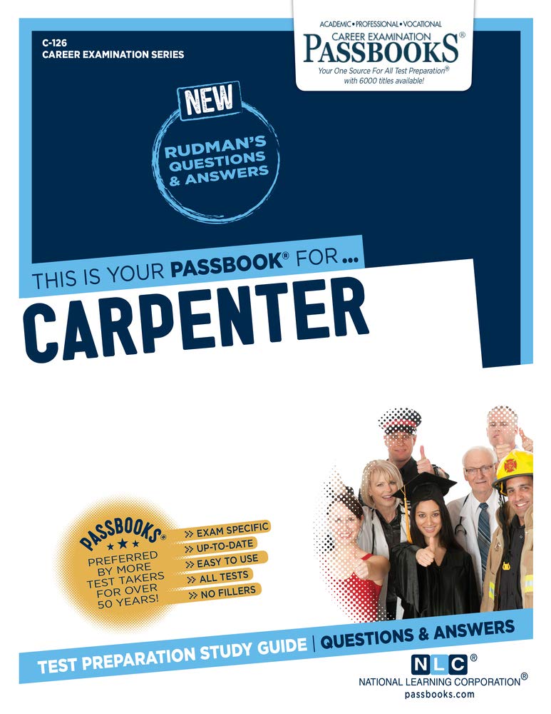 Carpenter (Career Examination Passbook, 126) Social Sciences