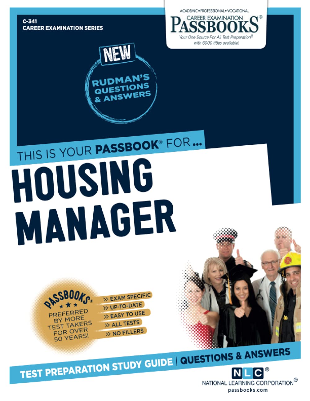 Housing Manager (Career Examination, 341, Band 341) Study Guides
