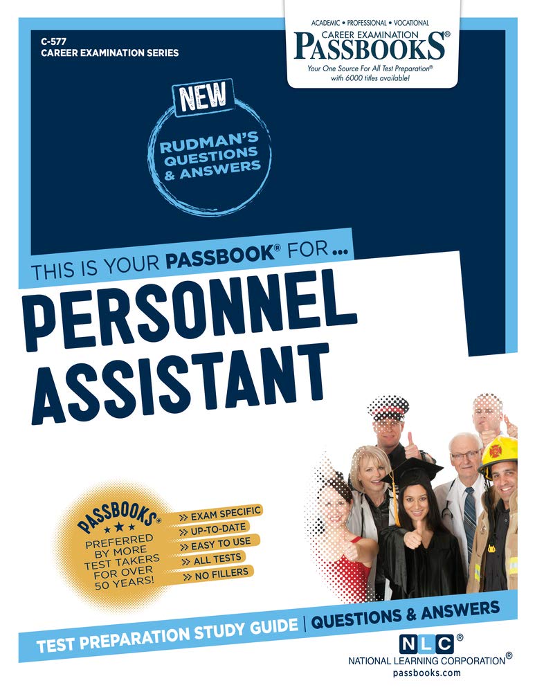 Personnel Assistant: Passbooks Study Guide (Career Examination, 577) Study Guides