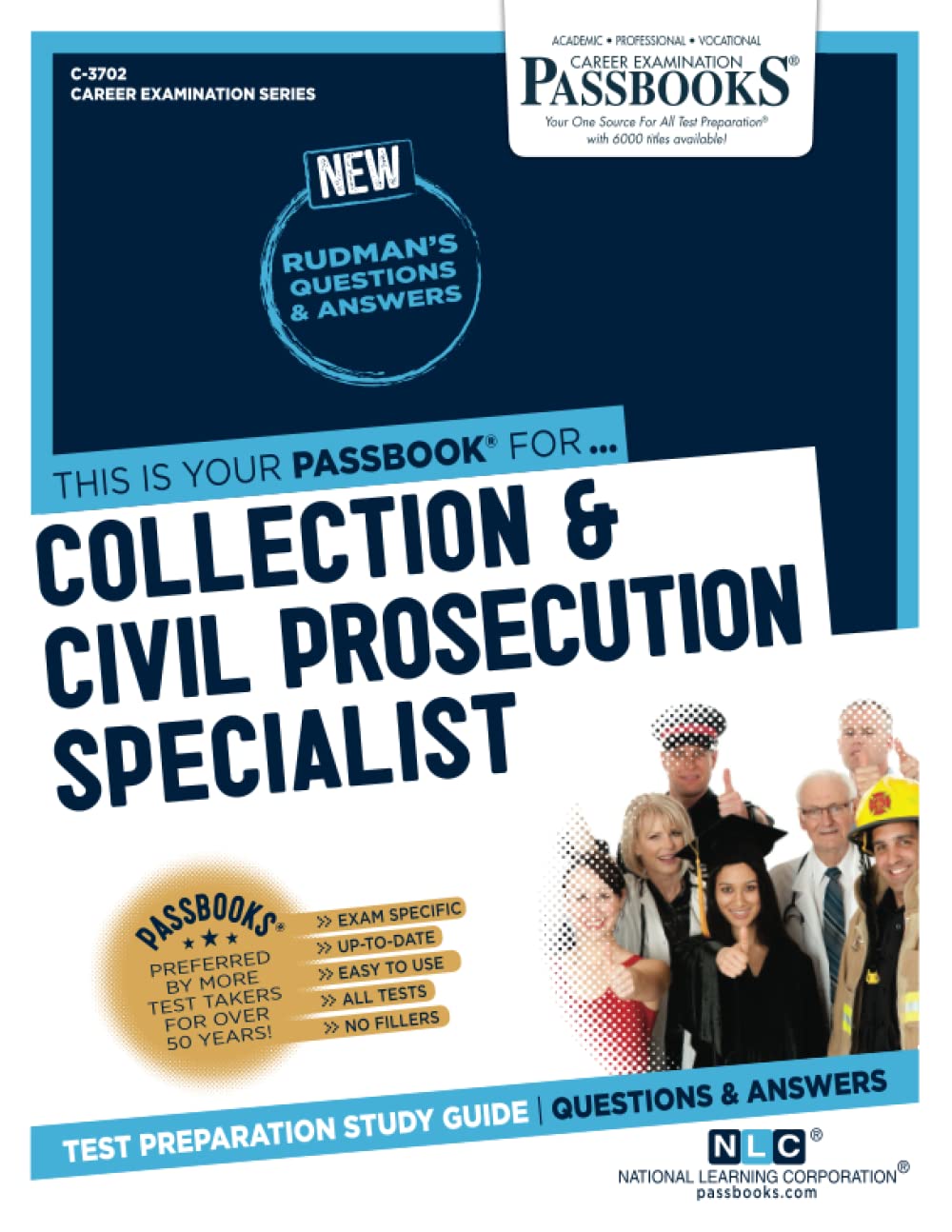 Collection & Civil Prosecution Specialist: Passbooks Study Guide book