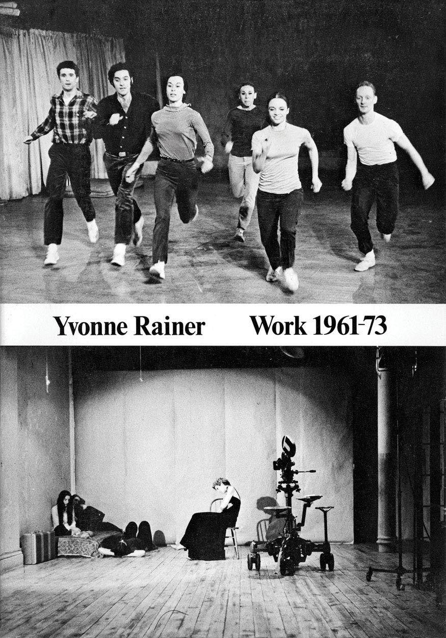 Product Image: Yvonne Rainer: Work 1961-73