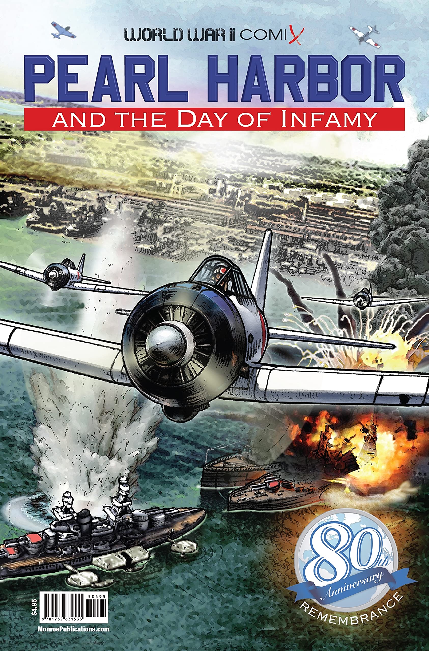 Pearl Harbor and the Day of Infamy: 80th Anniversary Remembrance (World War II Comix) Manga
