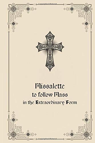 Missalette to Follow Mass in the Extraordinary Form Religion & Esotericism