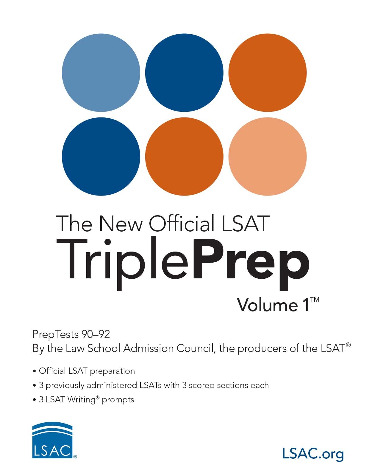 The New Official LSAT TriplePrep book