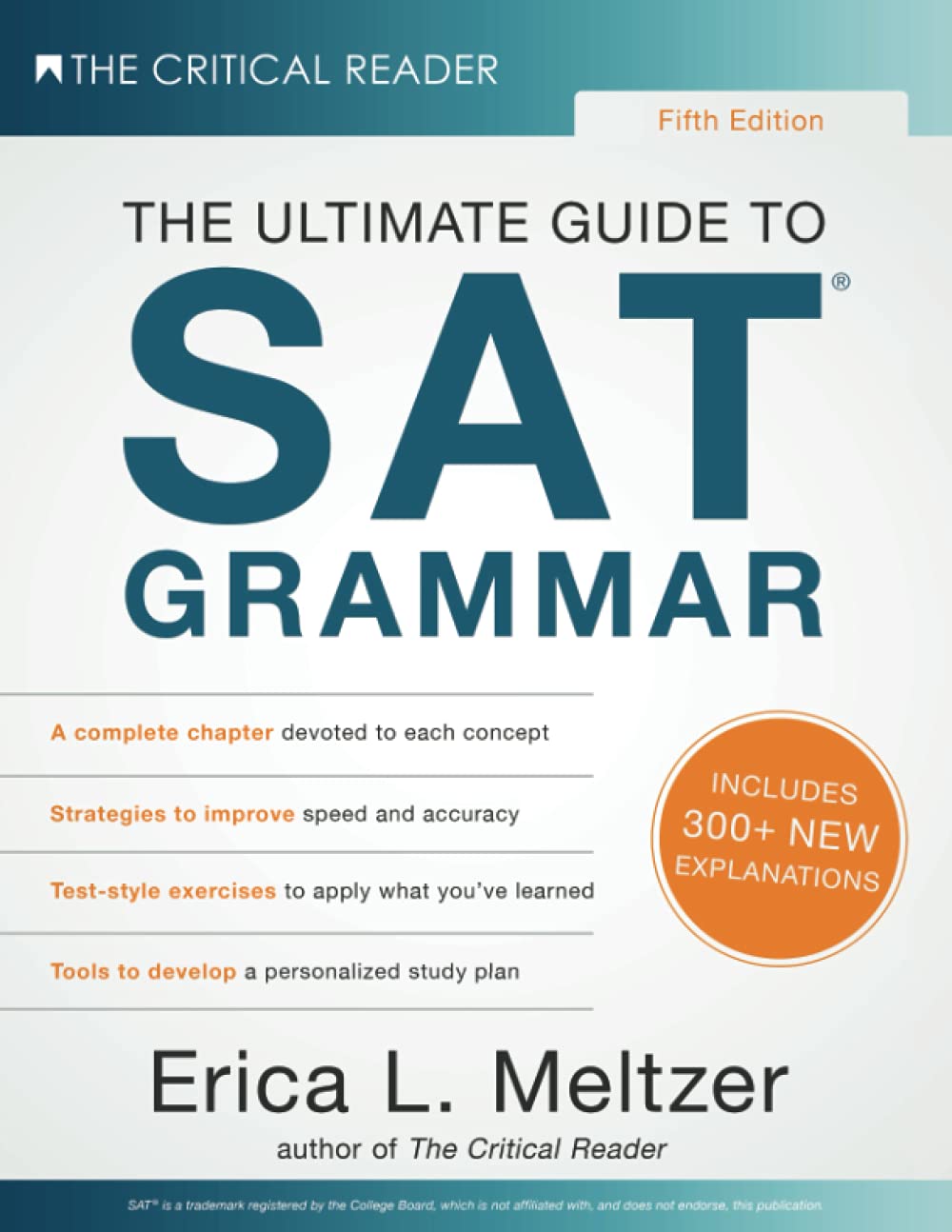 Fifth Edition, The Ultimate Guide to SAT Grammar book