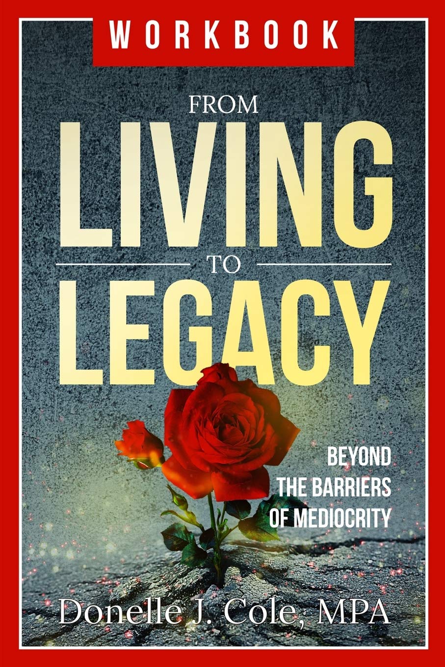 From Living to Legacy: work book: Beyond the Barriers of Mediocrity Study Guides