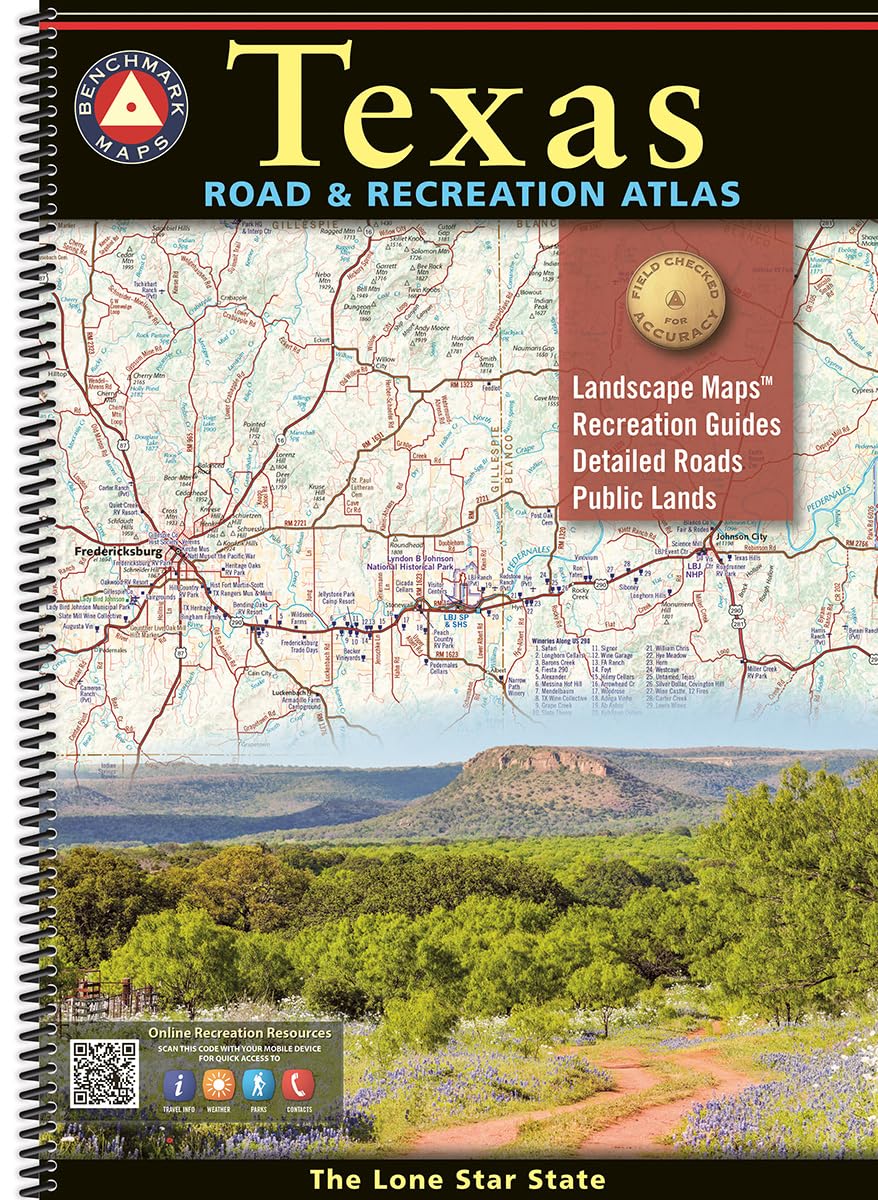 Texas Road & Recreation Atlas Reference Books