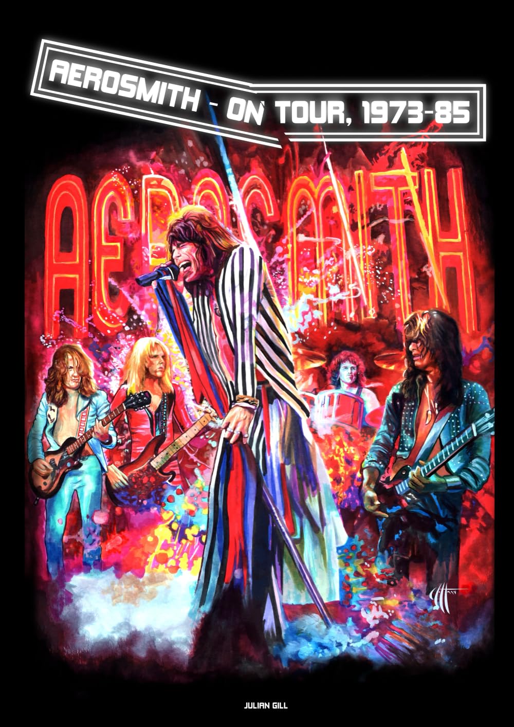 Aerosmith on Tour, 1973-85 Arts & Music
