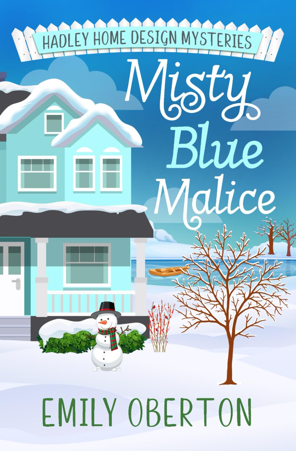 Misty Blue Malice: Hadley Home Design Cozy Mysteries Book 6 Cosy Mystery & Humour