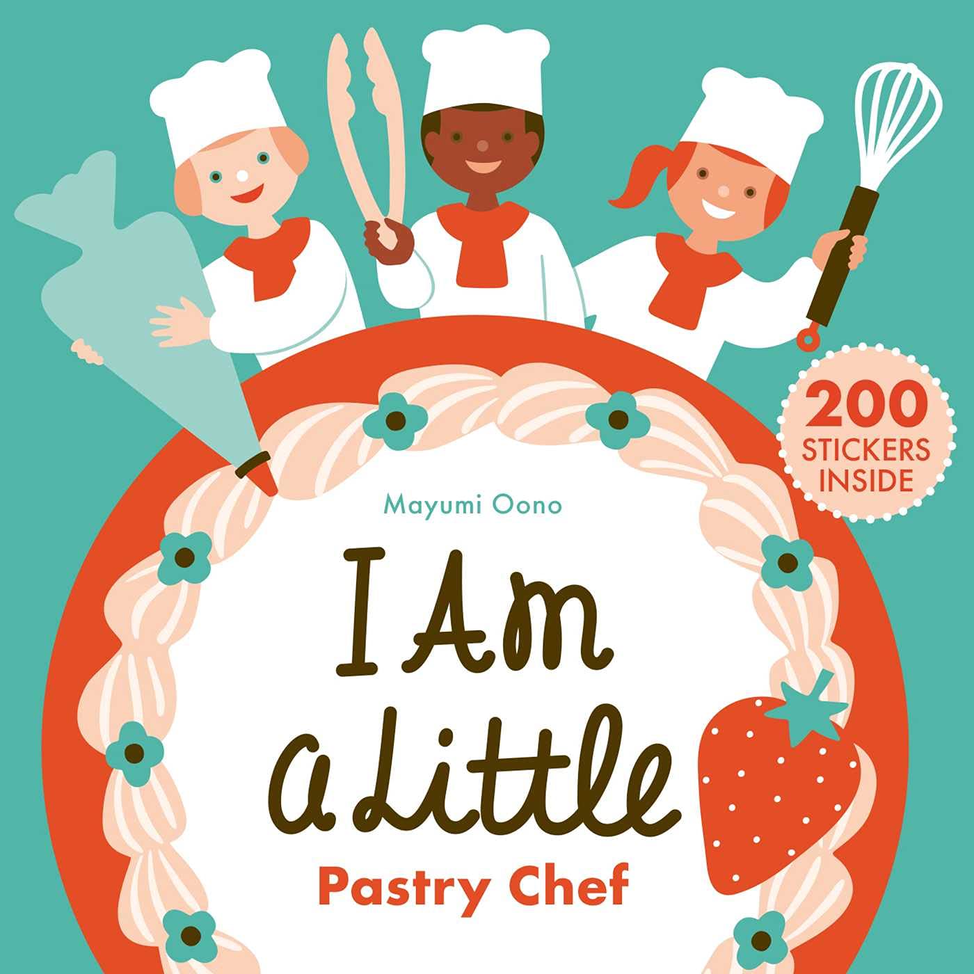 I Am a Little Pastry Chef: (Sticker Activity Book for Toddlers) (Little Professionals) Parents & Children