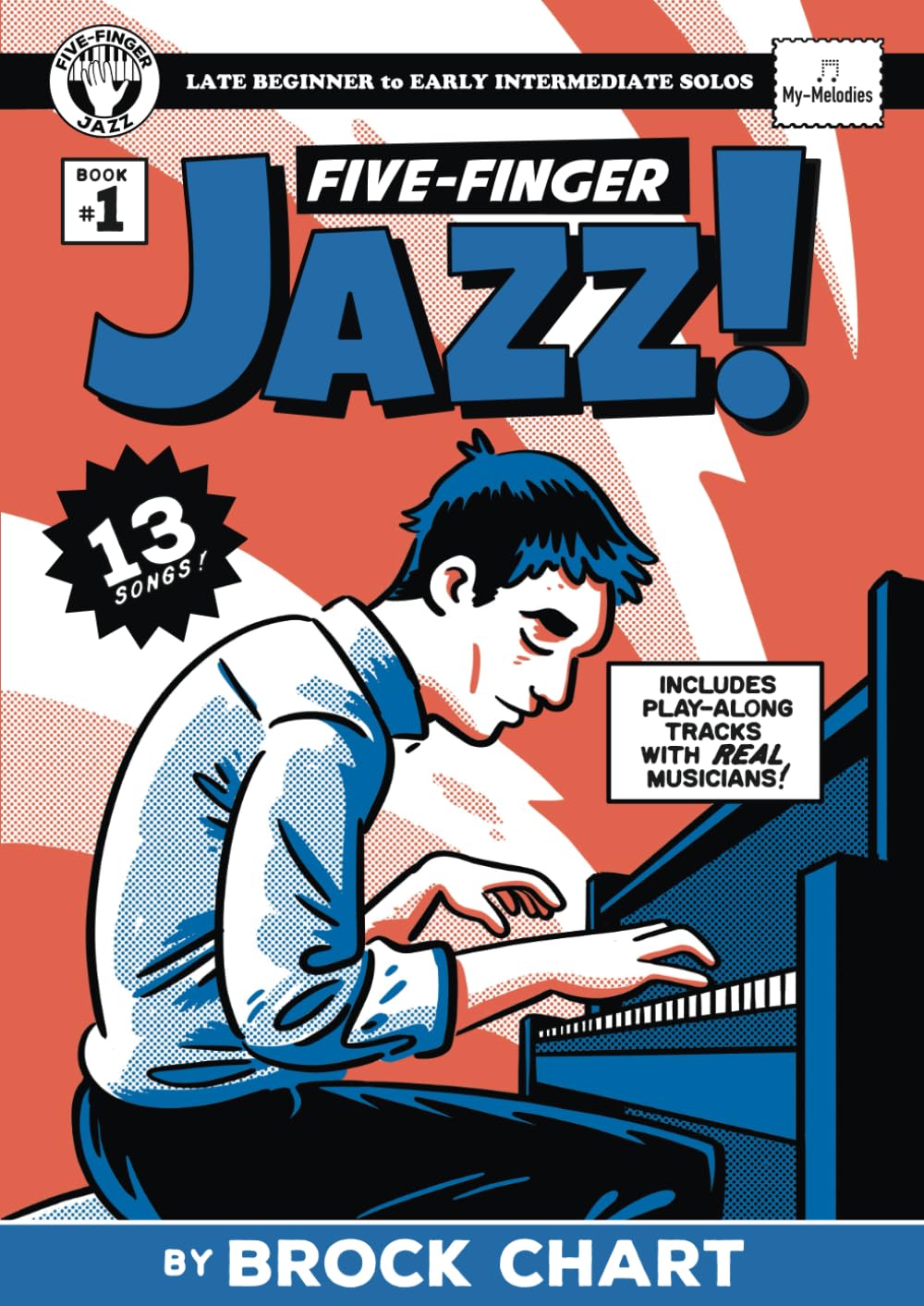 Five-Finger Jazz! Book 1: Late Beginner to Early Intermediate Piano Solos Arts & Music