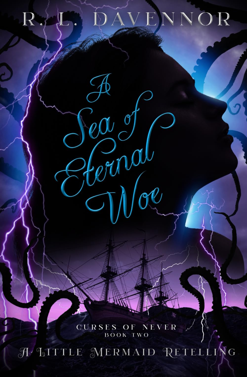 A Sea of Eternal Woe: A Little Mermaid Retelling (Curses of Never, Band 2) LGBTQ+