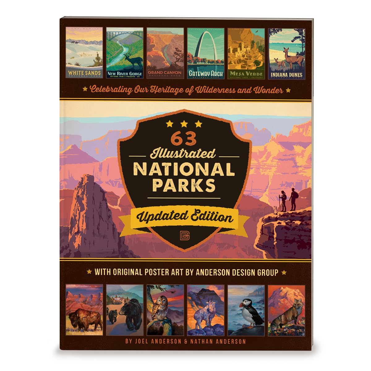 63 National Parks: Updated Edition SOFT COVER Book Books