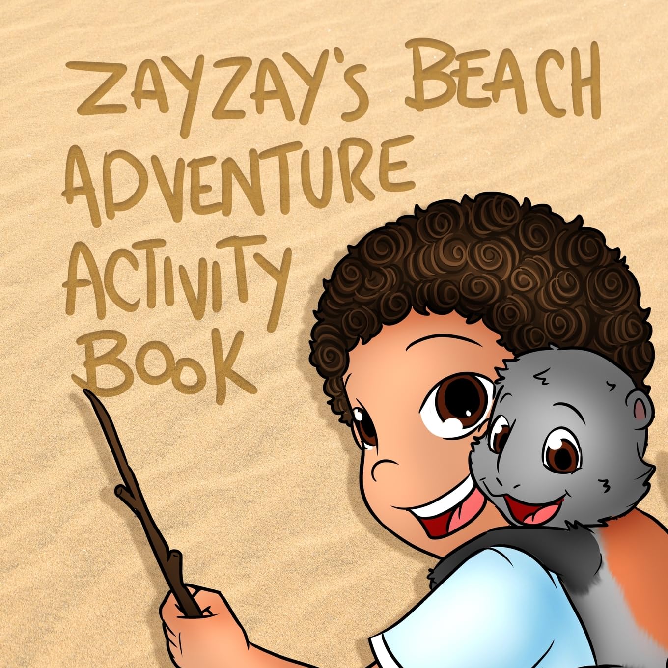 Zayzay's Beach Adventure Activity Book Novels & Short Stories
