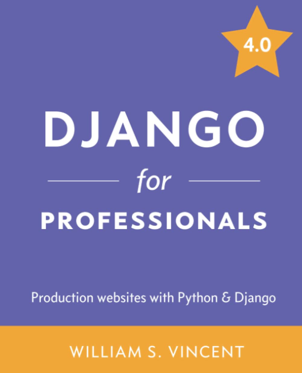 Product Image: Vincent, W: DJANGO FOR PROFESSIONALS