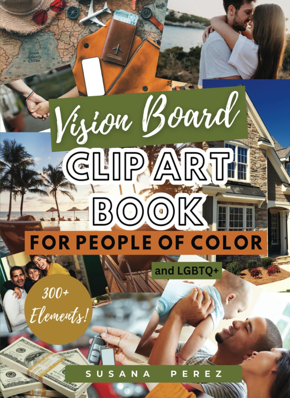 Vision Board Clip Art Book: For People of Color and LGBTQ+ Film, Art & Culture