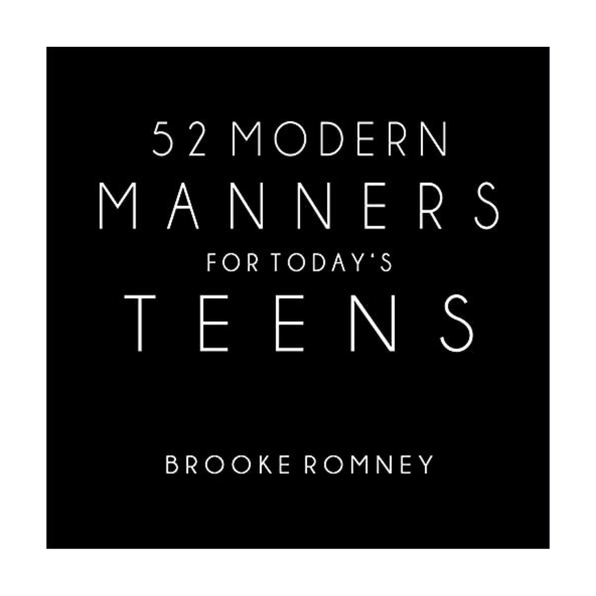 Product Image: 52 Modern Manners for Today's Teens