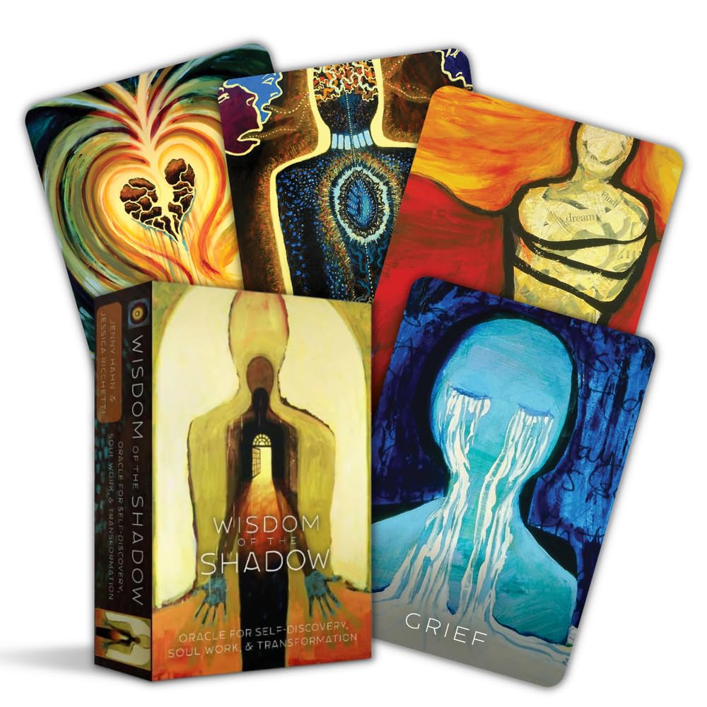 Wisdom of the Shadow: Oracle for Self-Discovery, Soul Work & Transformation ~ 44-card oracle deck and guidebook set Books