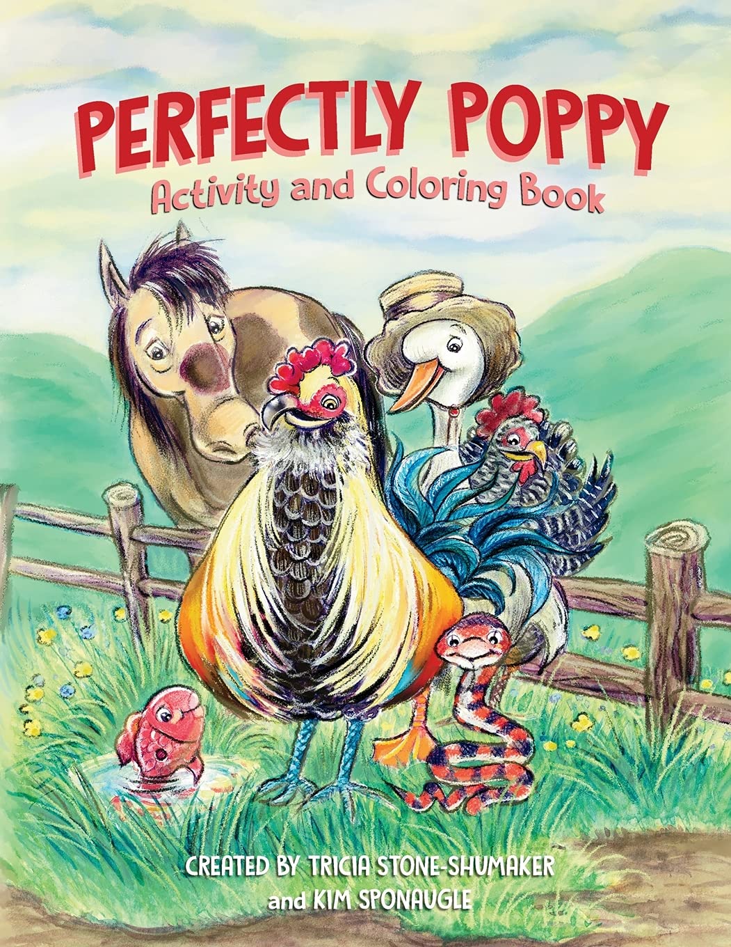 Perfectly Poppy Activity and Coloring Book Novels & Short Stories