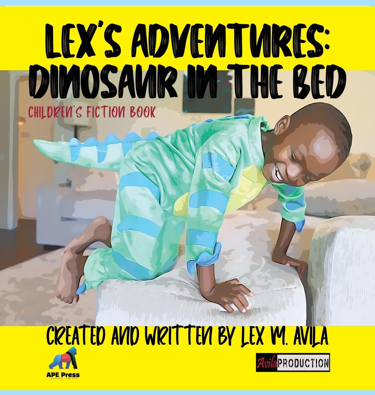 Lex's Adventures: Dinosaur in the Bed: Dinosaur in the Bed Children's books