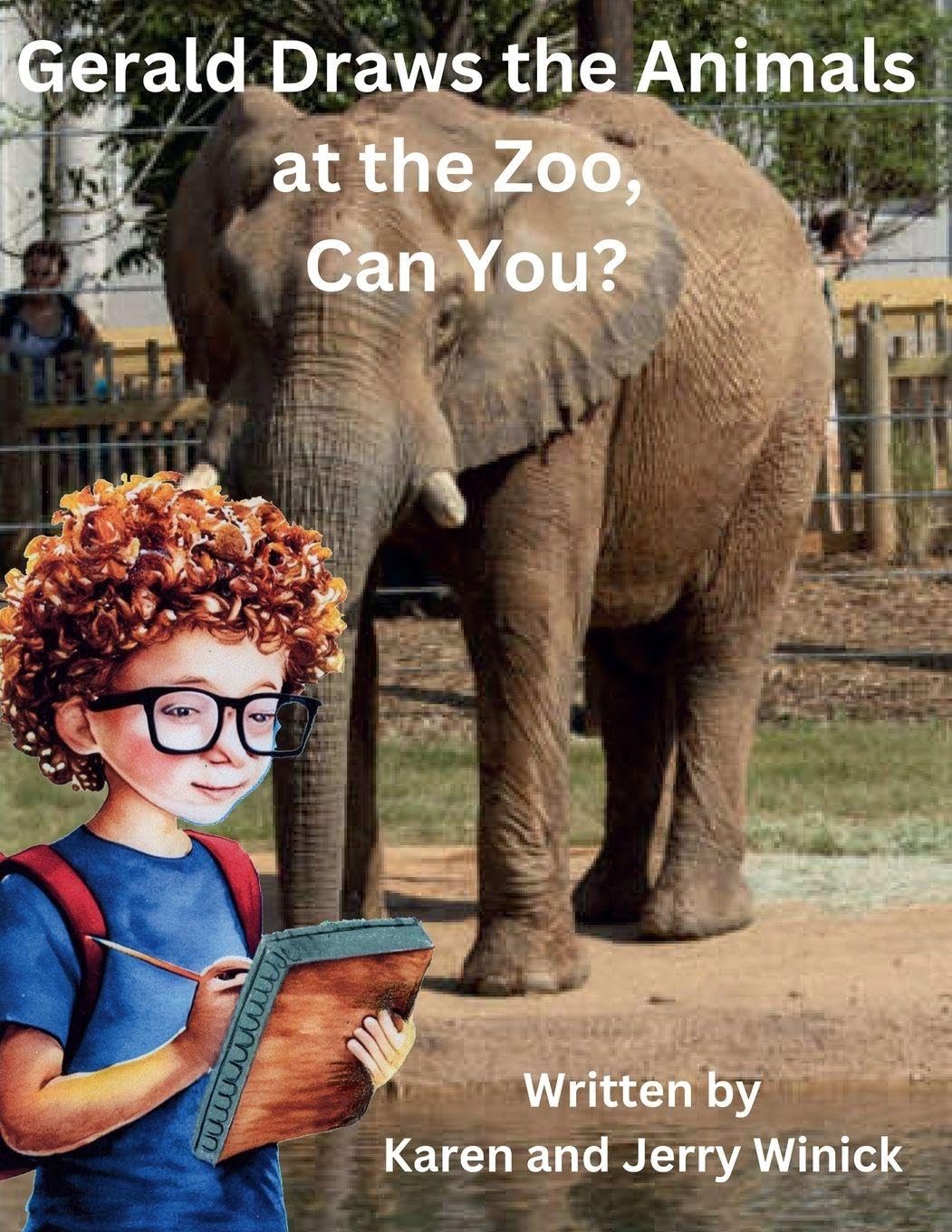 Gerald Draws the Animals at the Zoo, Can You? Children's books