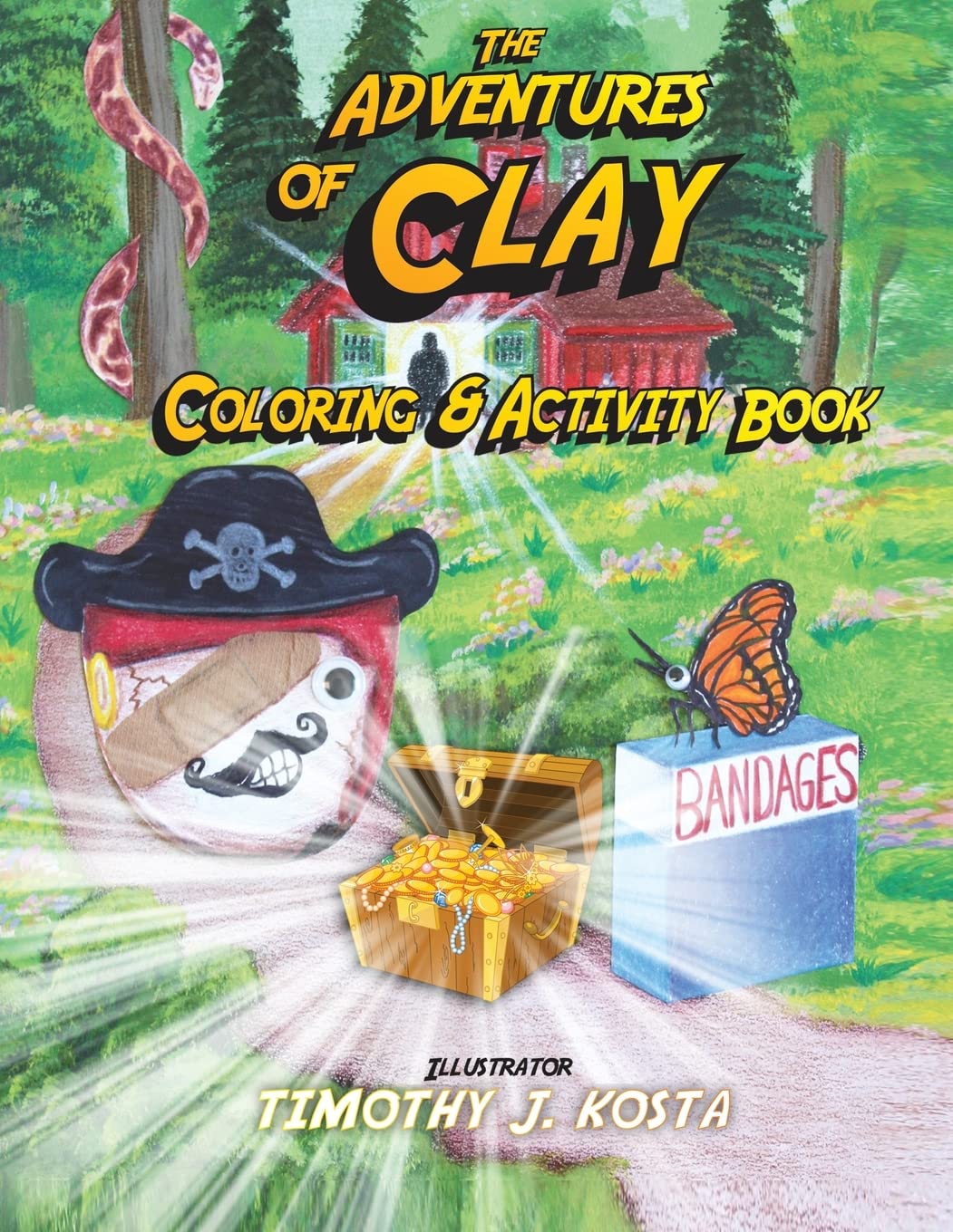The Adventures of Clay Coloring & Activity Book Novels & Short Stories