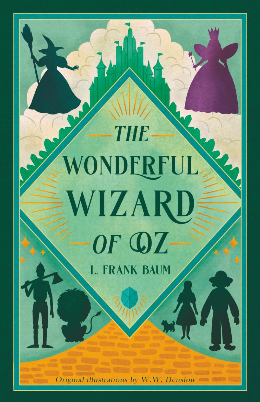 The Wonderful Wizard of Oz (Illustrated): Classic Edition with Original Illustrations Classics